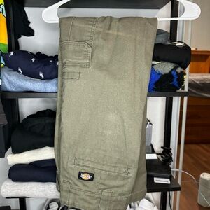 Khaki dickies cargo pants